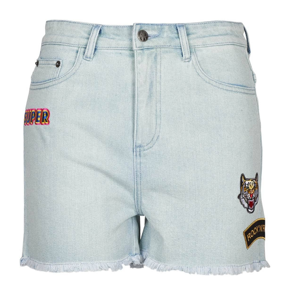 Shorts Donna American Retro  BORIS  Blu