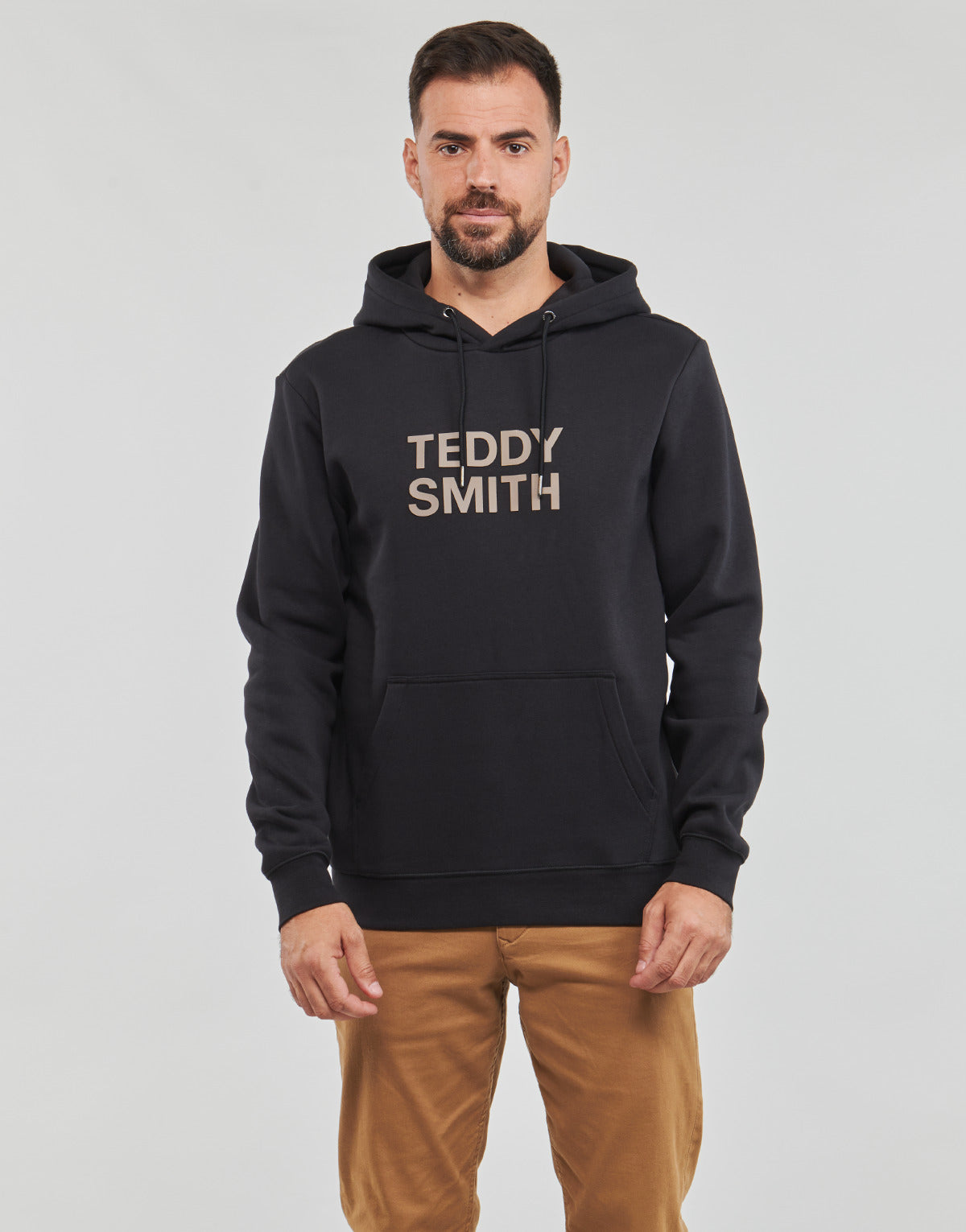 Felpa Uomo Teddy Smith  SICLASS HOODY  Nero