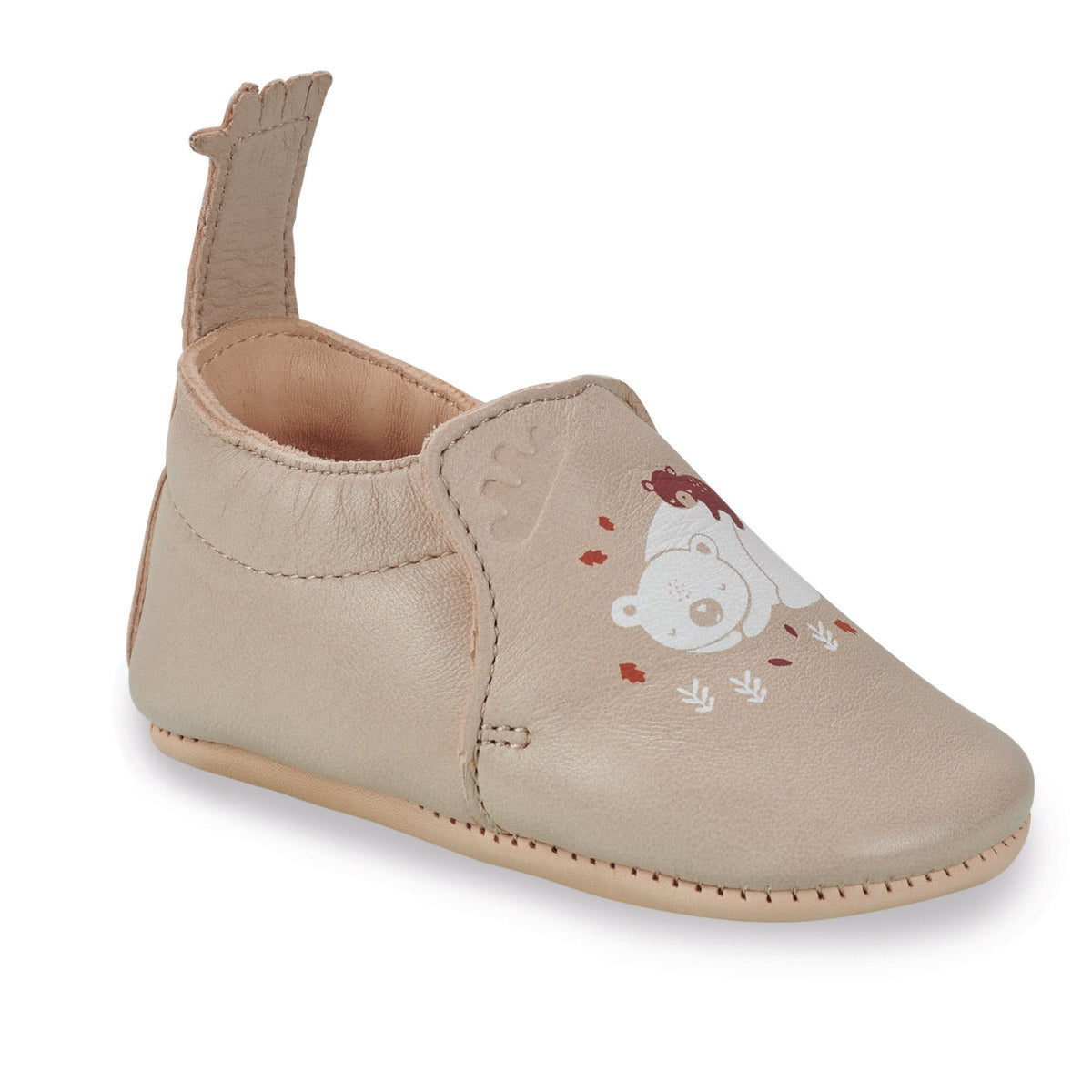 Pantofole bambini ragazzo Easy Peasy  MY BLUMOO  Beige