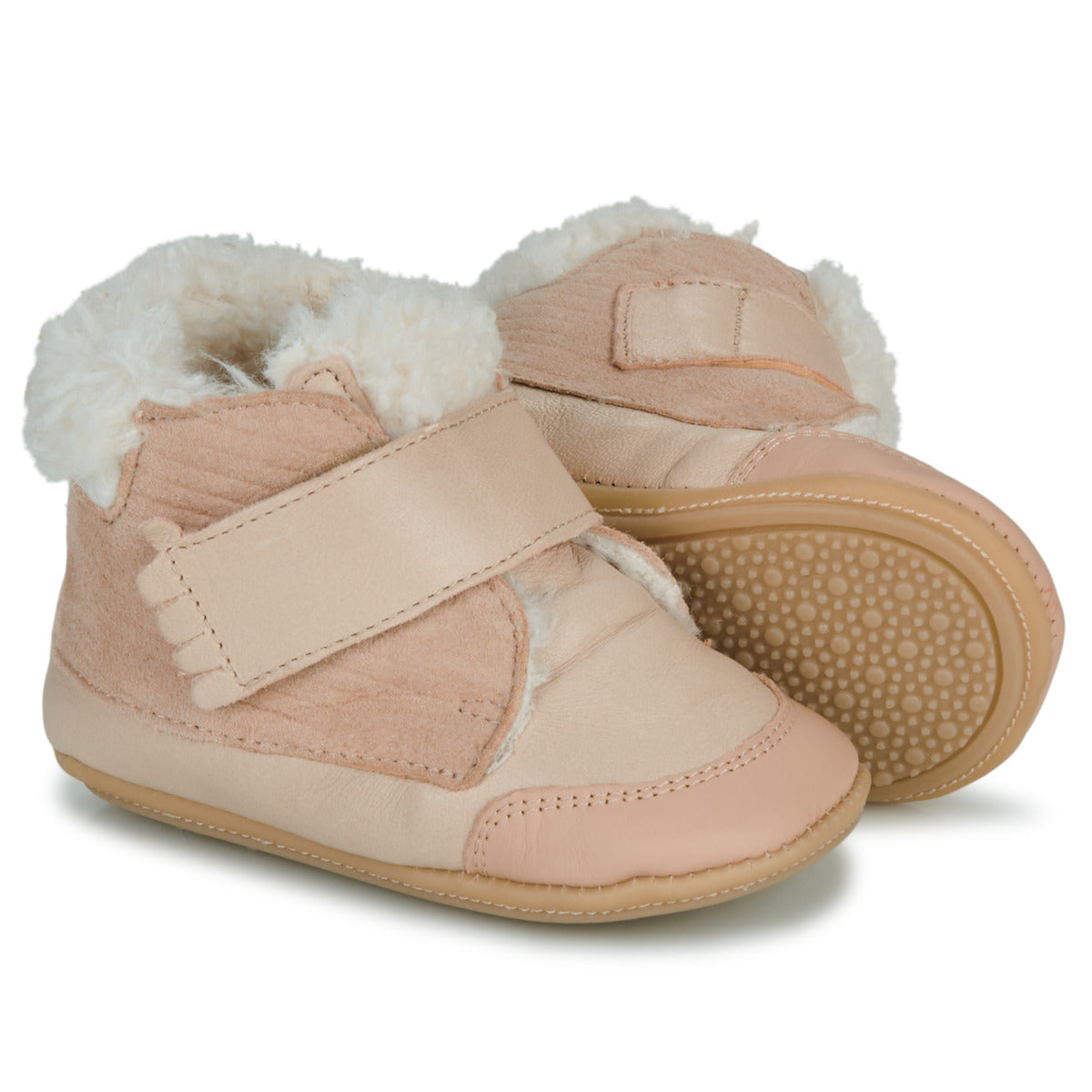 Scarpe bambini ragazza Easy Peasy  MY IFOU  Beige