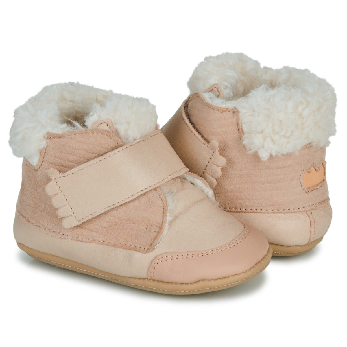 Scarpe bambini ragazza Easy Peasy  MY IFOU  Beige