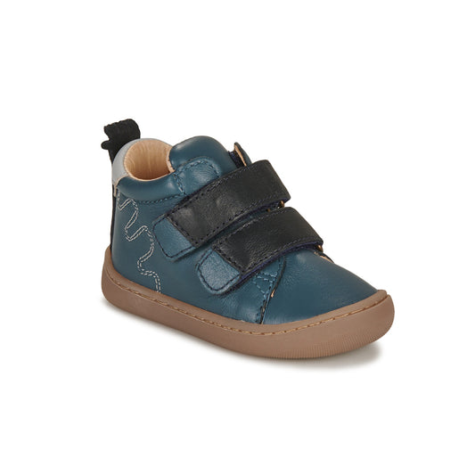 Scarpe bambini ragazza Easy Peasy  MY FLEXOO VELCRO  Blu