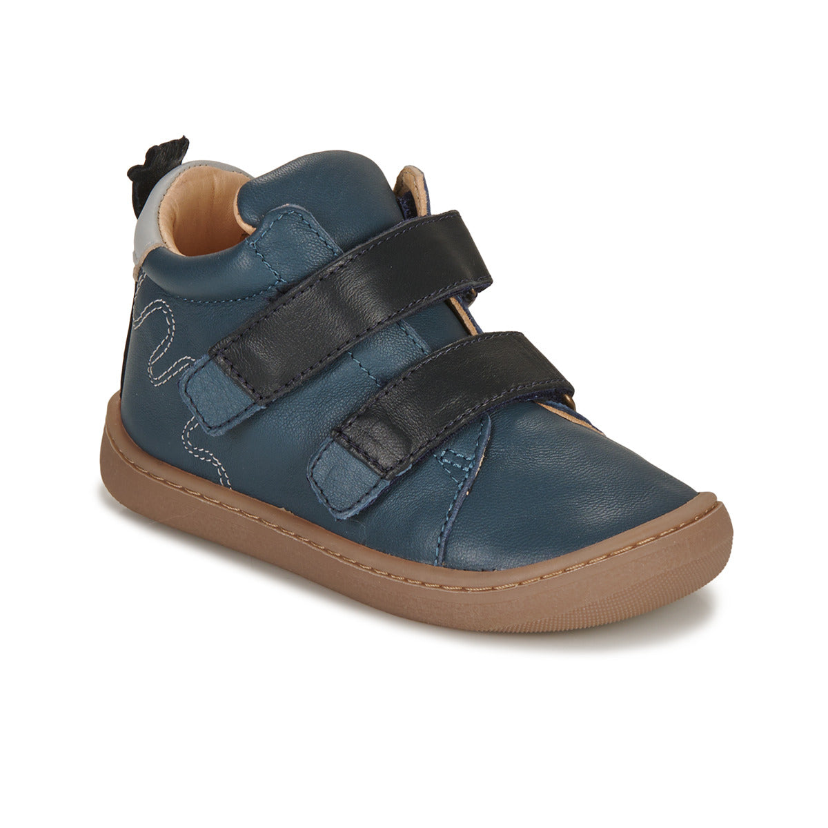 Scarpe bambini ragazza Easy Peasy  MY FLEXOO VELCRO  Blu