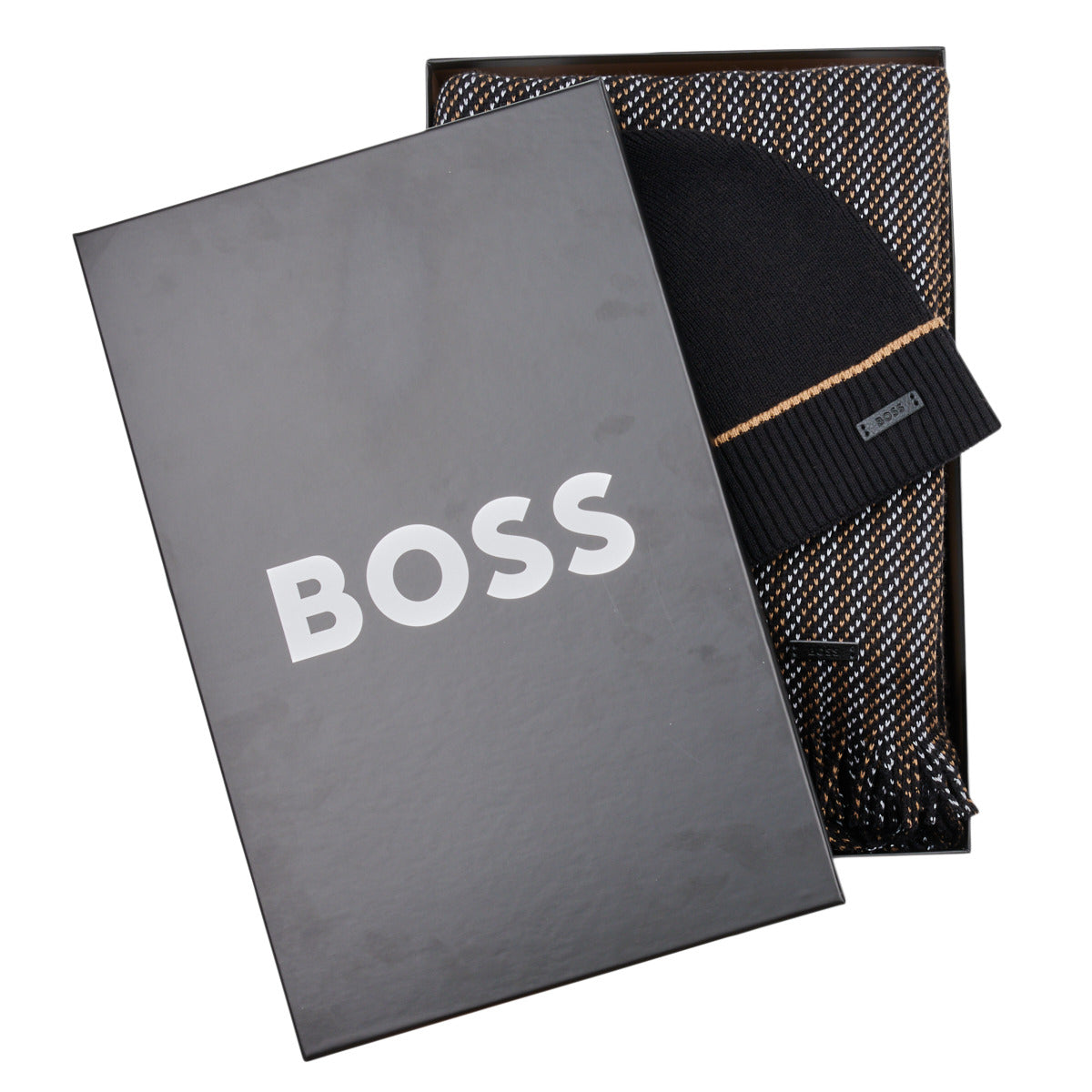 Berretto Uomo BOSS  Ombra_SET  Nero