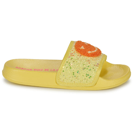 ciabatte ragazza Agatha Ruiz de la Prada  FLIP FLOPS  Giallo