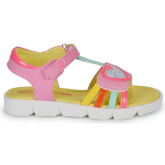 Sandali bambini ragazza Agatha Ruiz de la Prada  SMILEN  Rosa