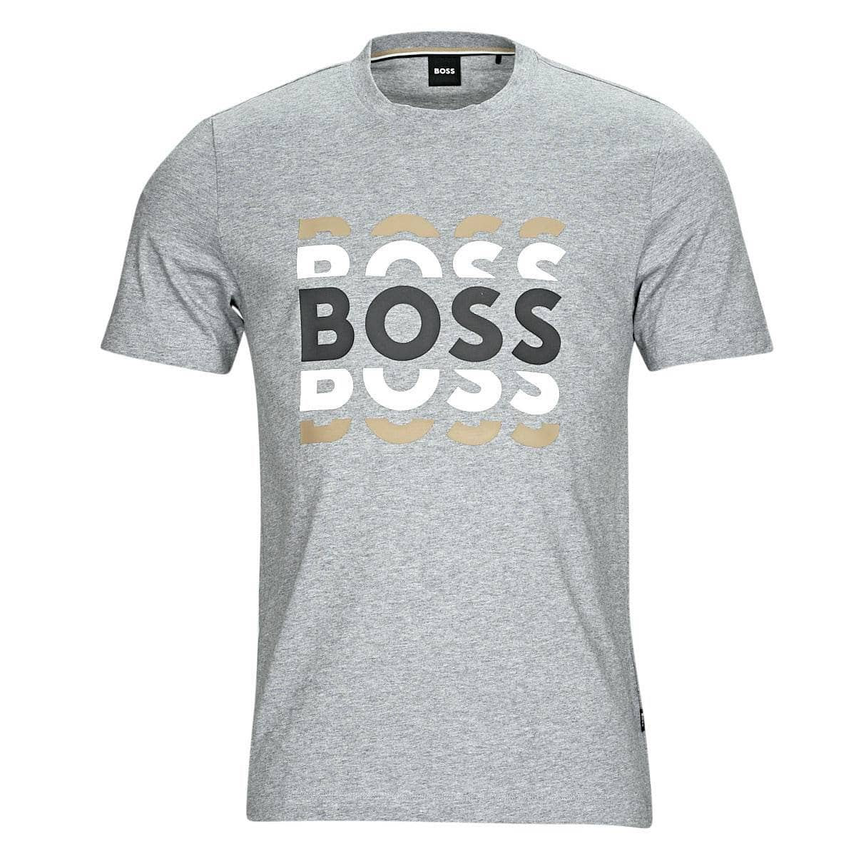 T-shirt Uomo BOSS  TIBURT 414  Grigio