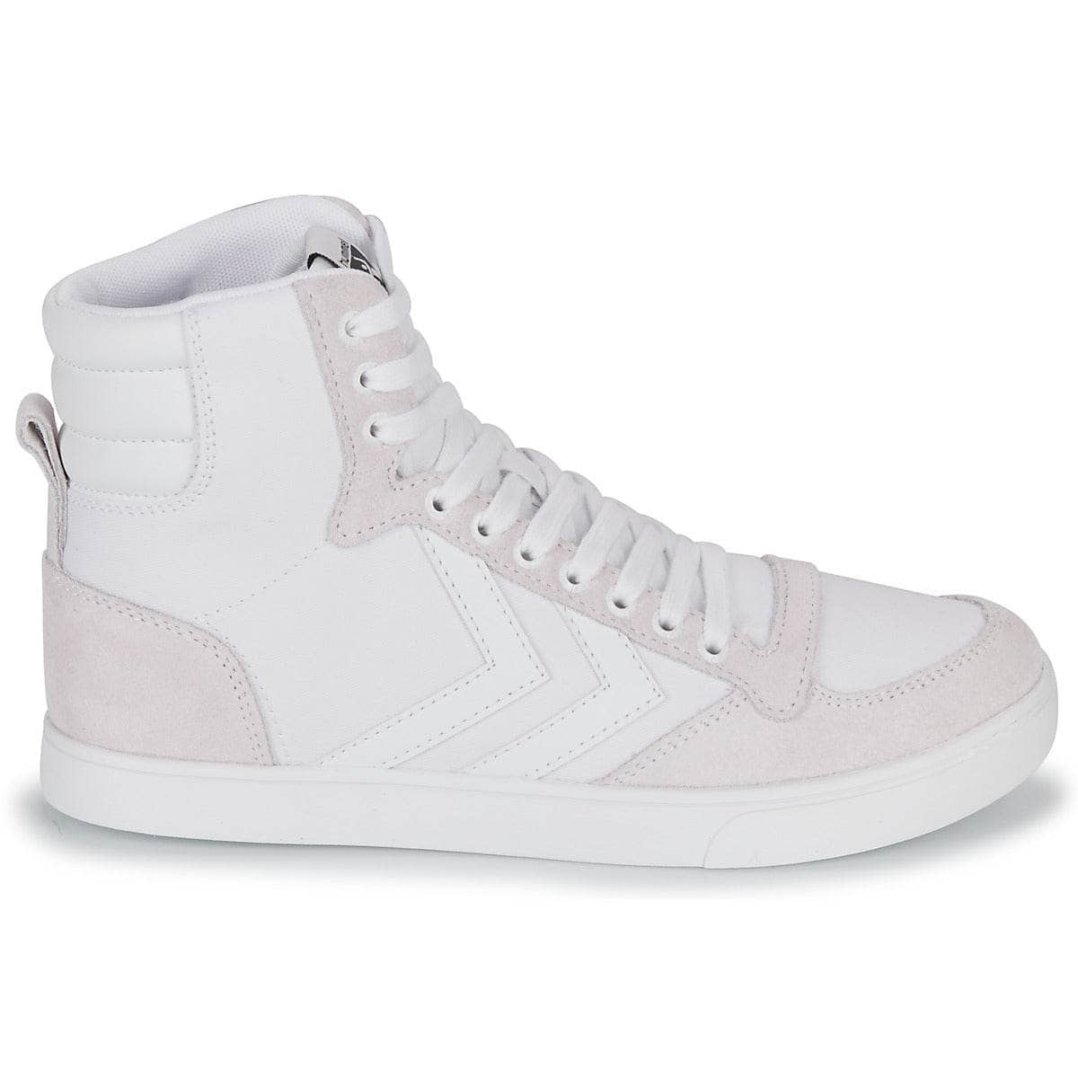 Sneakers alte Uomo hummel  SLIMMER STADIL TONAL HIGH  Bianco