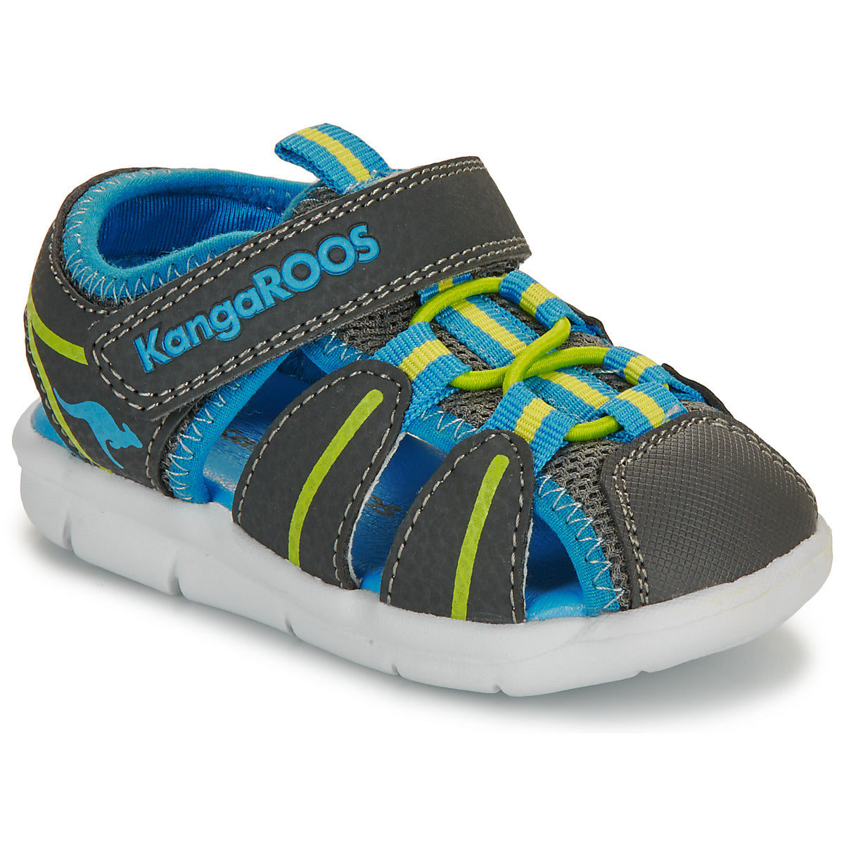 Sandali bambini ragazzo Kangaroos  K-Grobi  Grigio