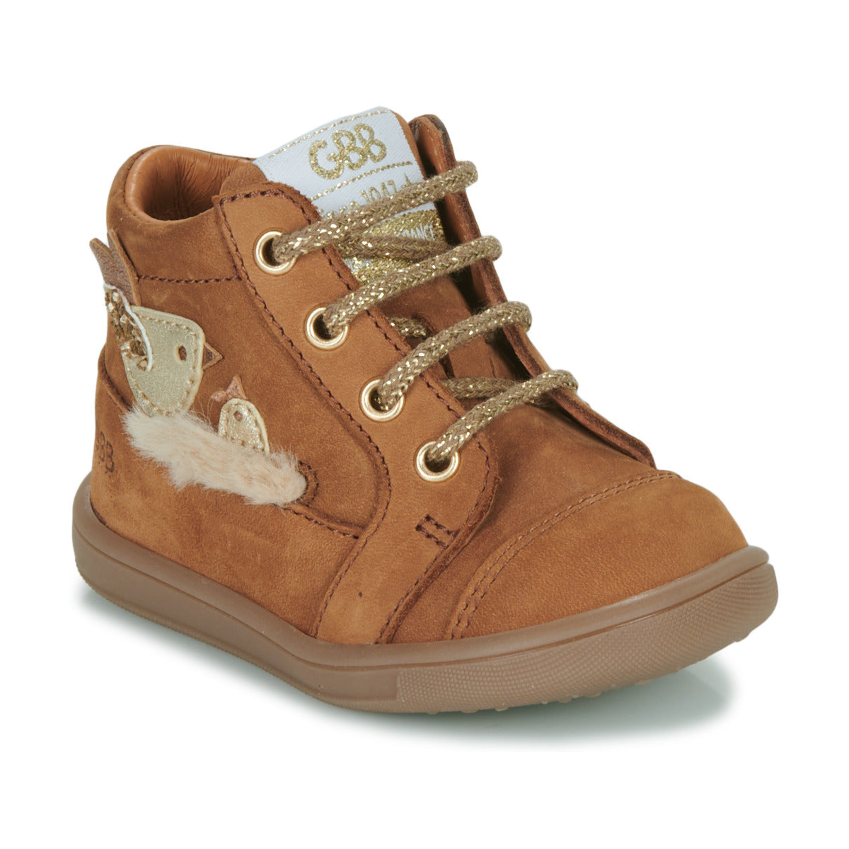 Scarpe bambini ragazza GBB  ELVINA  Marrone