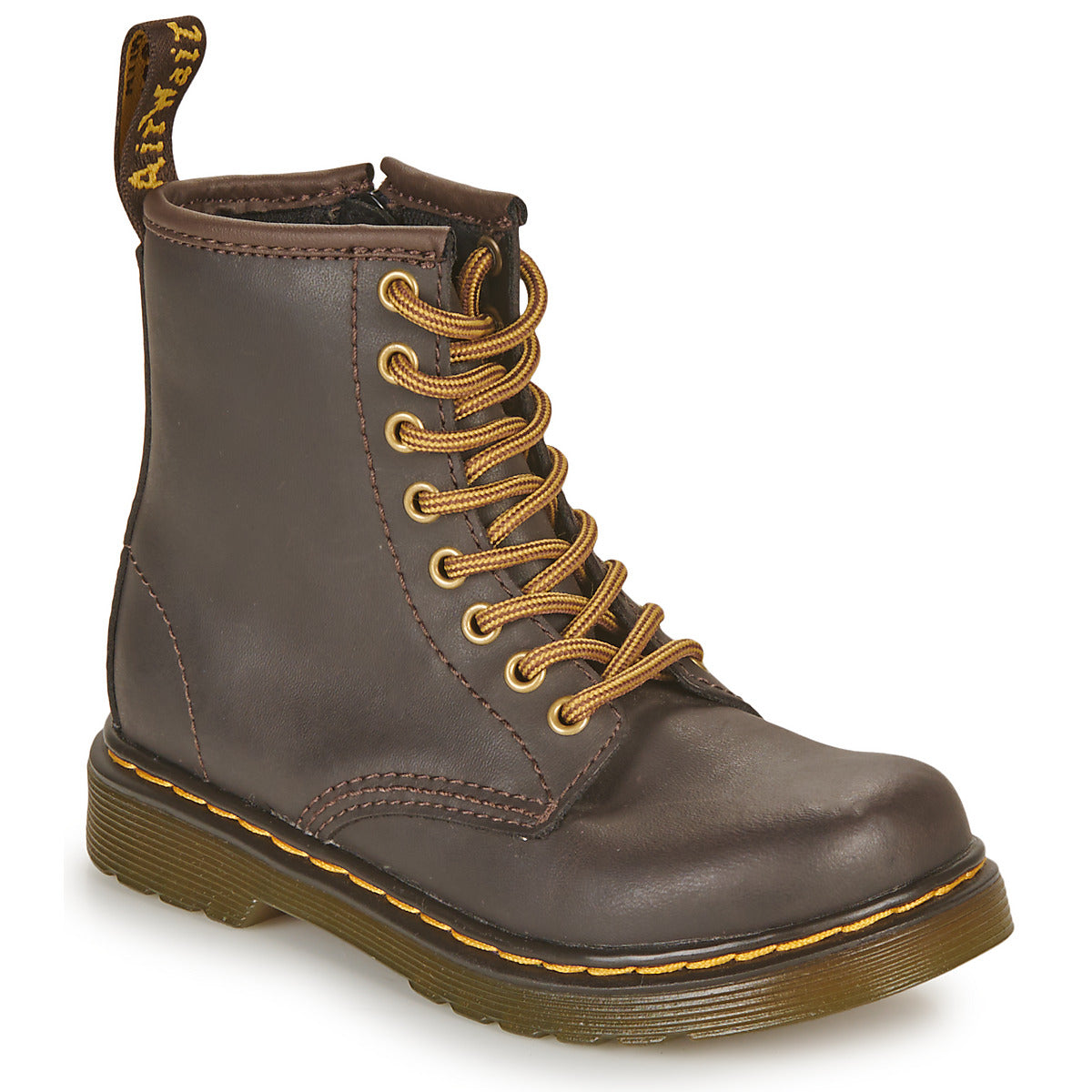 Stivaletti bambini ragazza Dr. Martens  1460 Jr  Marrone