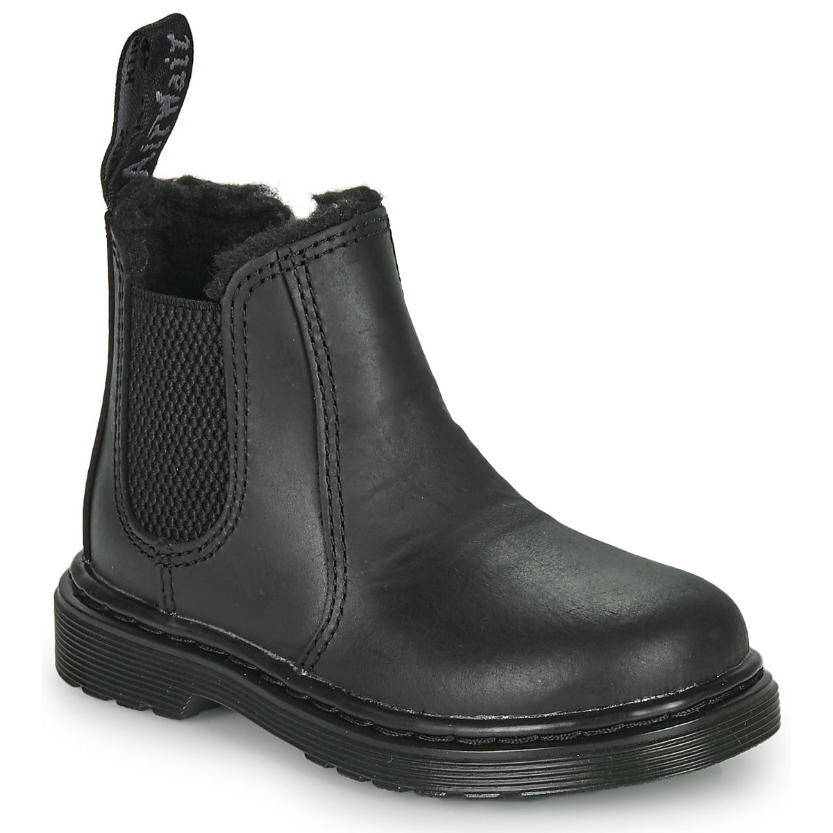 Stivaletti bambini ragazzo Dr. Martens  2976 Leonore Mono T  Nero