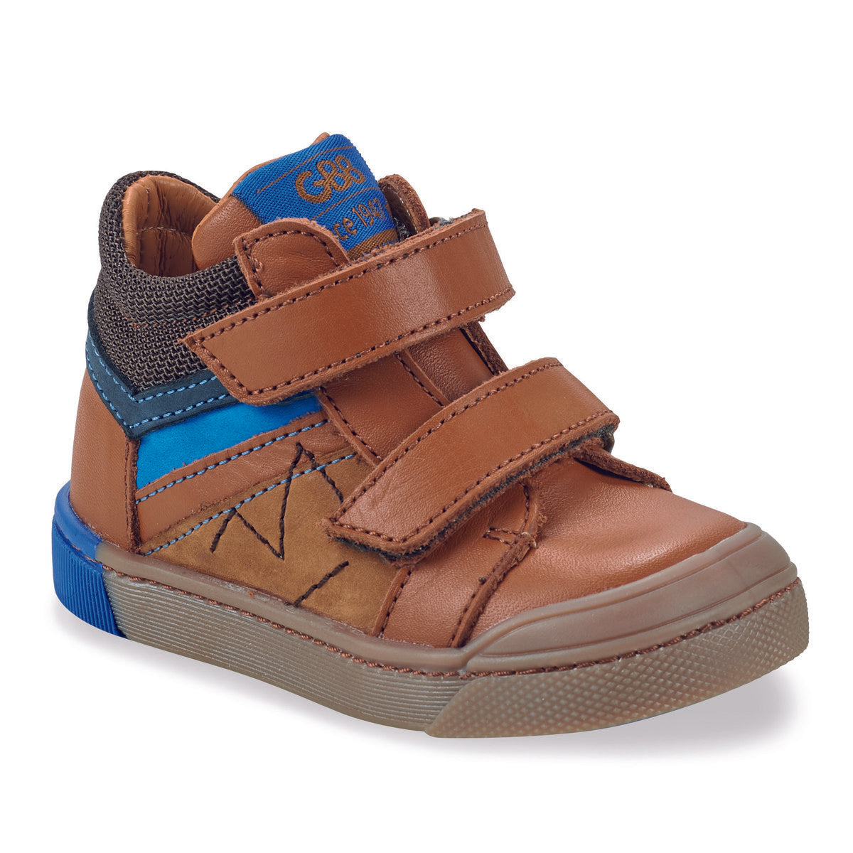 Scarpe bambini ragazzo GBB  VALAIRE  Marrone