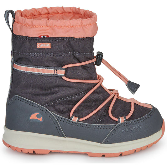 Scarpe da neve bambini ragazza VIKING FOOTWEAR  Oksval High GTX Warm  Grigio