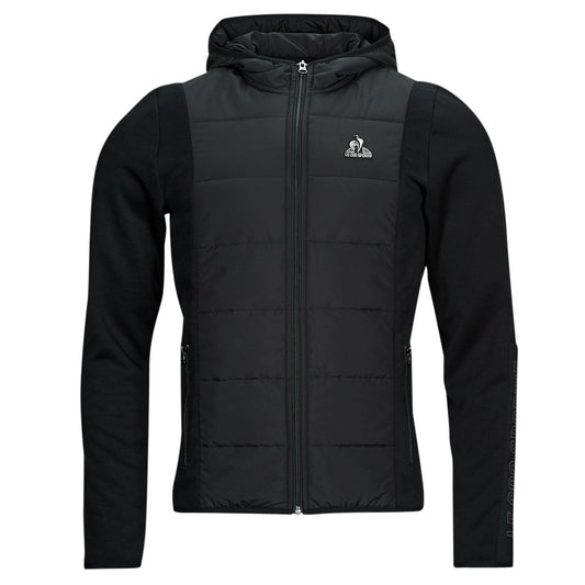 Felpa Uomo Le Coq Sportif  TECH FZ Hoody N°1 M  Nero