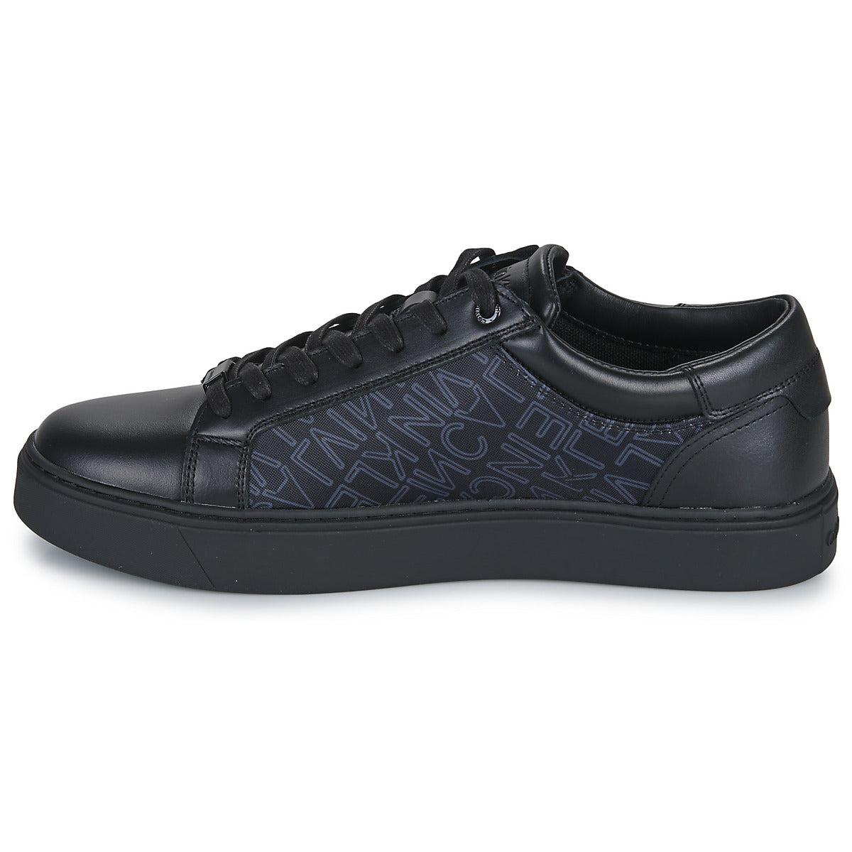 Sneakers Uomo Calvin Klein Jeans  LOW TOP LACE UP W/ZIP MONO  Nero