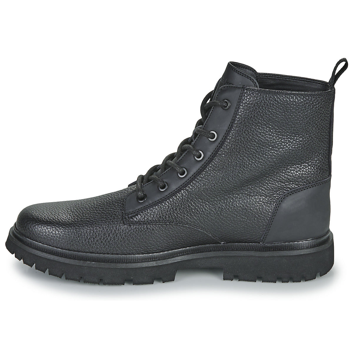 Stivaletti Uomo Calvin Klein Jeans  EVA MID LACEUP BOOT LTH  Nero