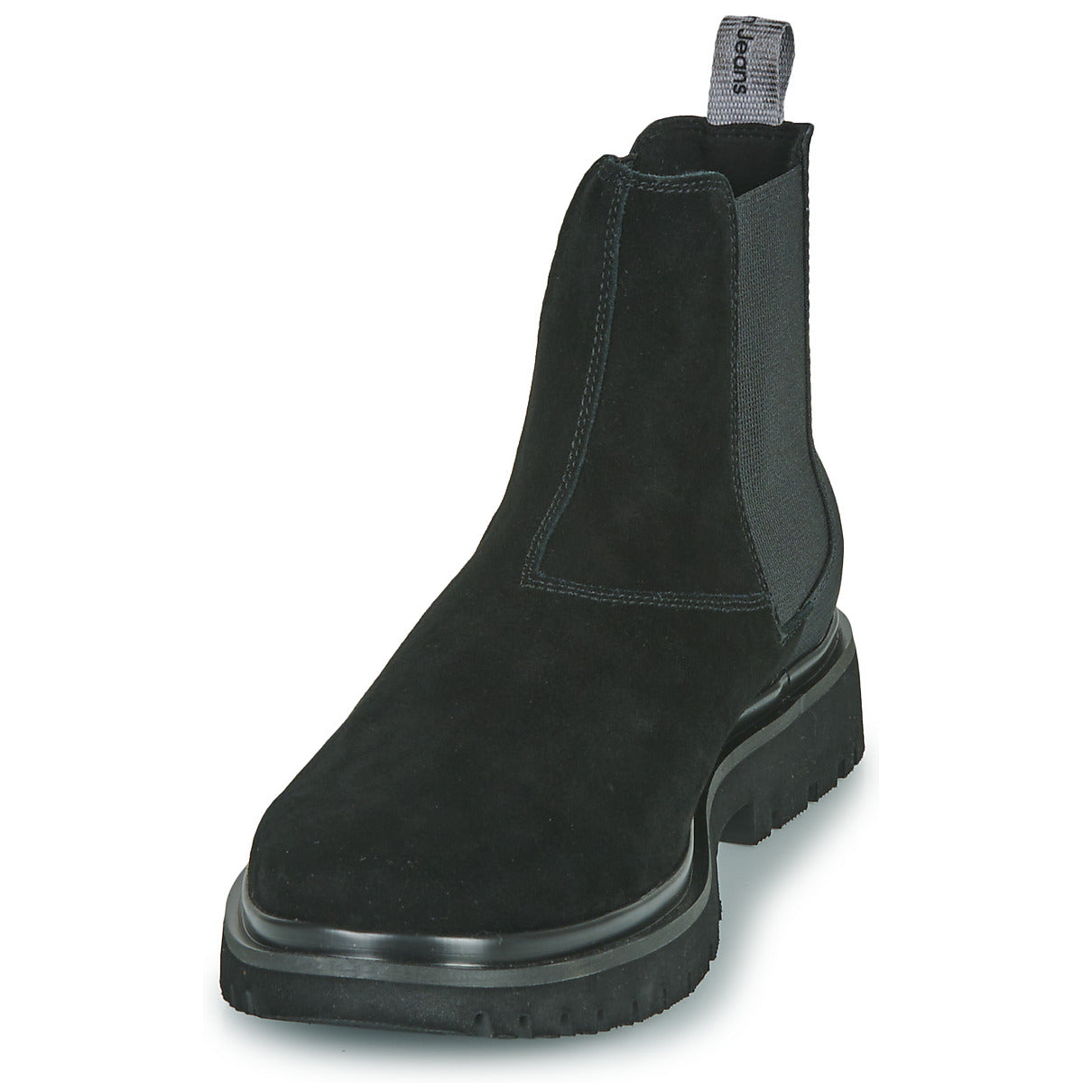 Stivaletti Uomo Calvin Klein Jeans  EVA MID CHELSEA BOOT SUEDE  Nero