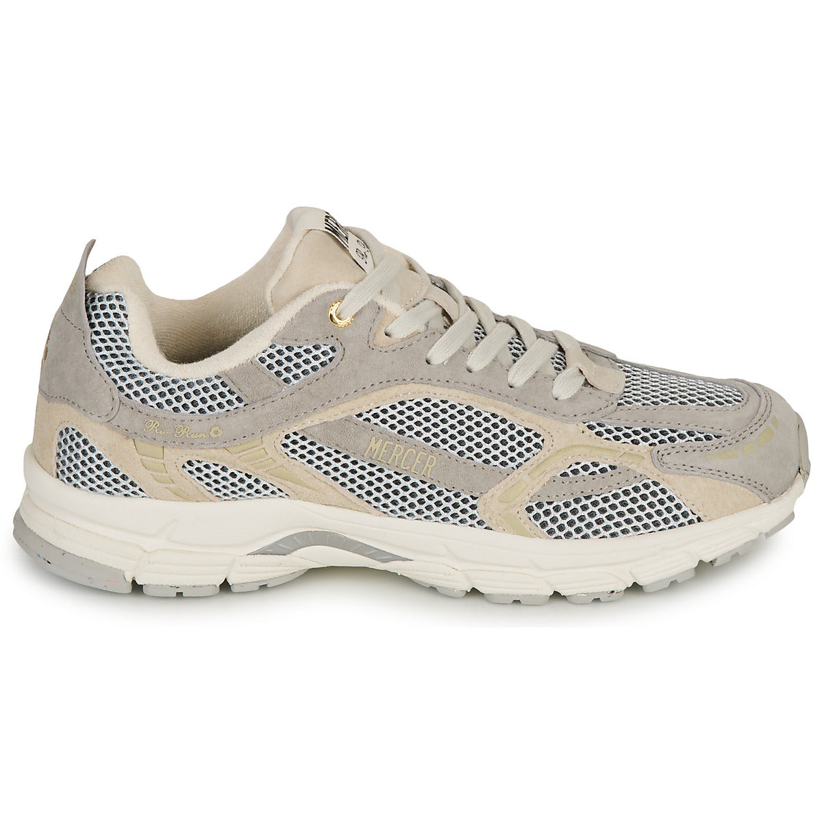 Sneakers Uomo Mercer Amsterdam  The Re-Run Nubuck  Grigio