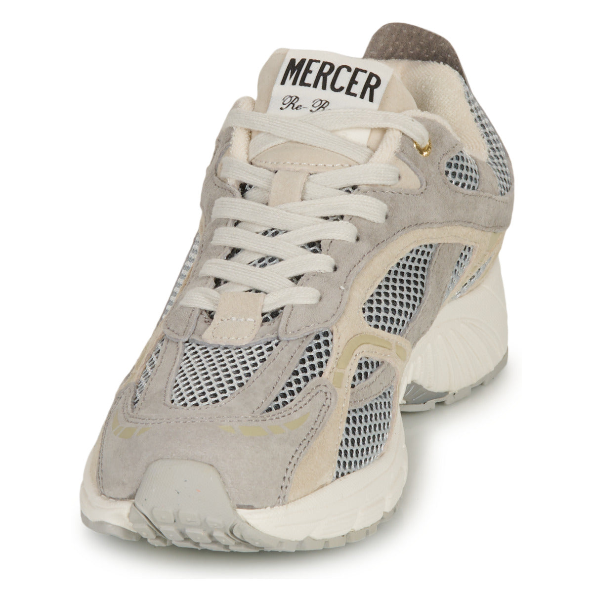 Sneakers Uomo Mercer Amsterdam  The Re-Run Nubuck  Grigio