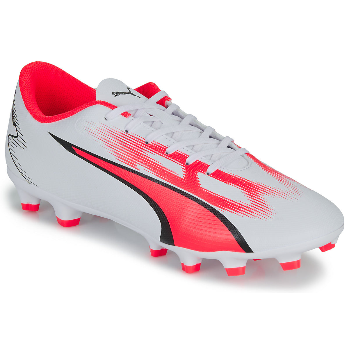 Scarpe da calcio Uomo Puma  ULTRA PLAY FG/AG  Bianco