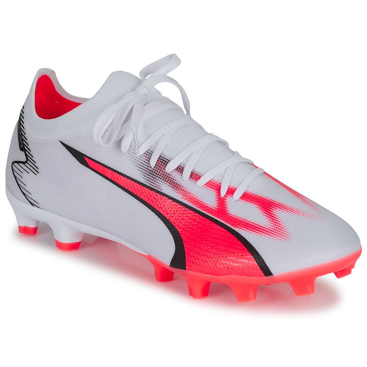 Scarpe da calcio Uomo Puma  ULTRA MATCH FG/AG  Bianco