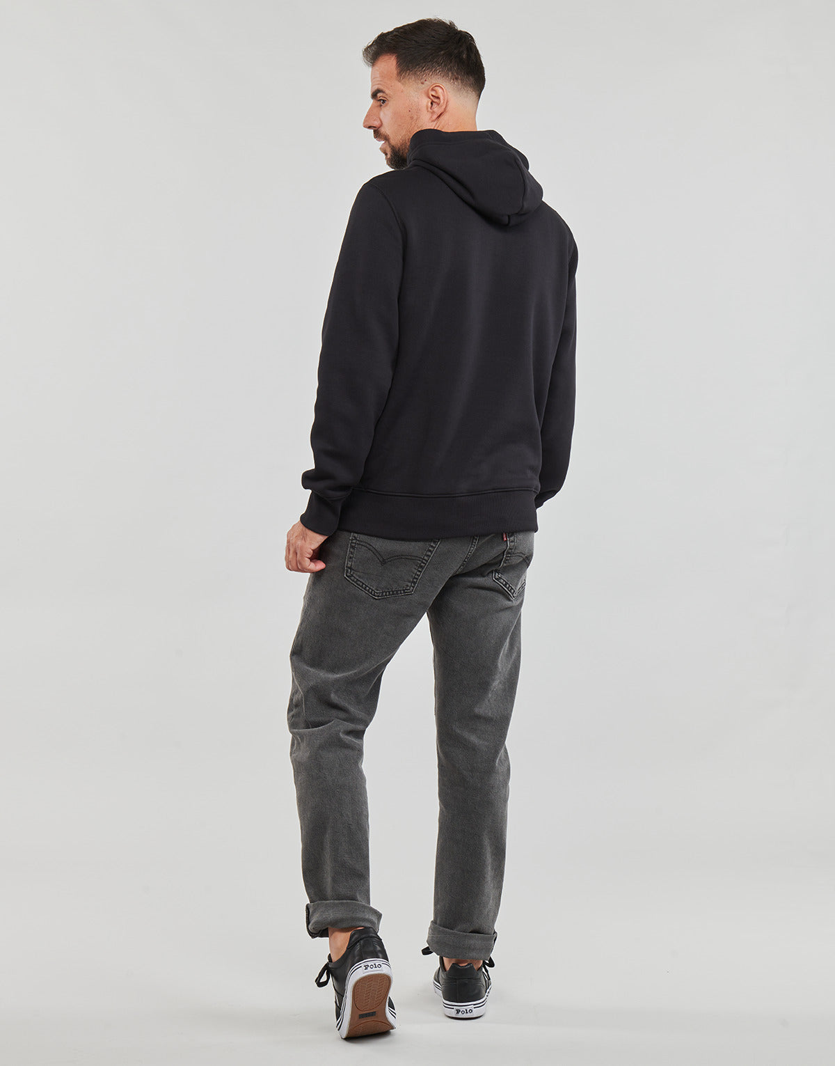 Felpa Uomo Gant  REG SHIELD HOODIE  Nero