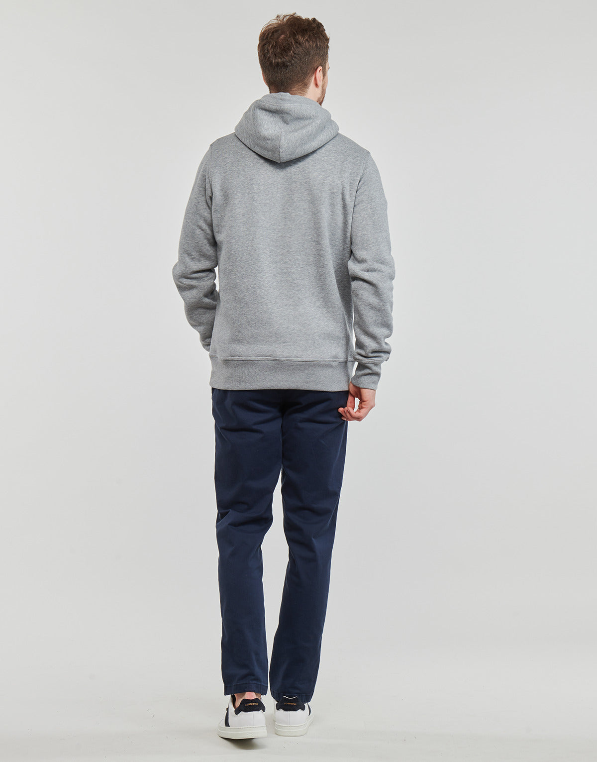 Felpa Uomo Gant  REG SHIELD HOODIE  Grigio