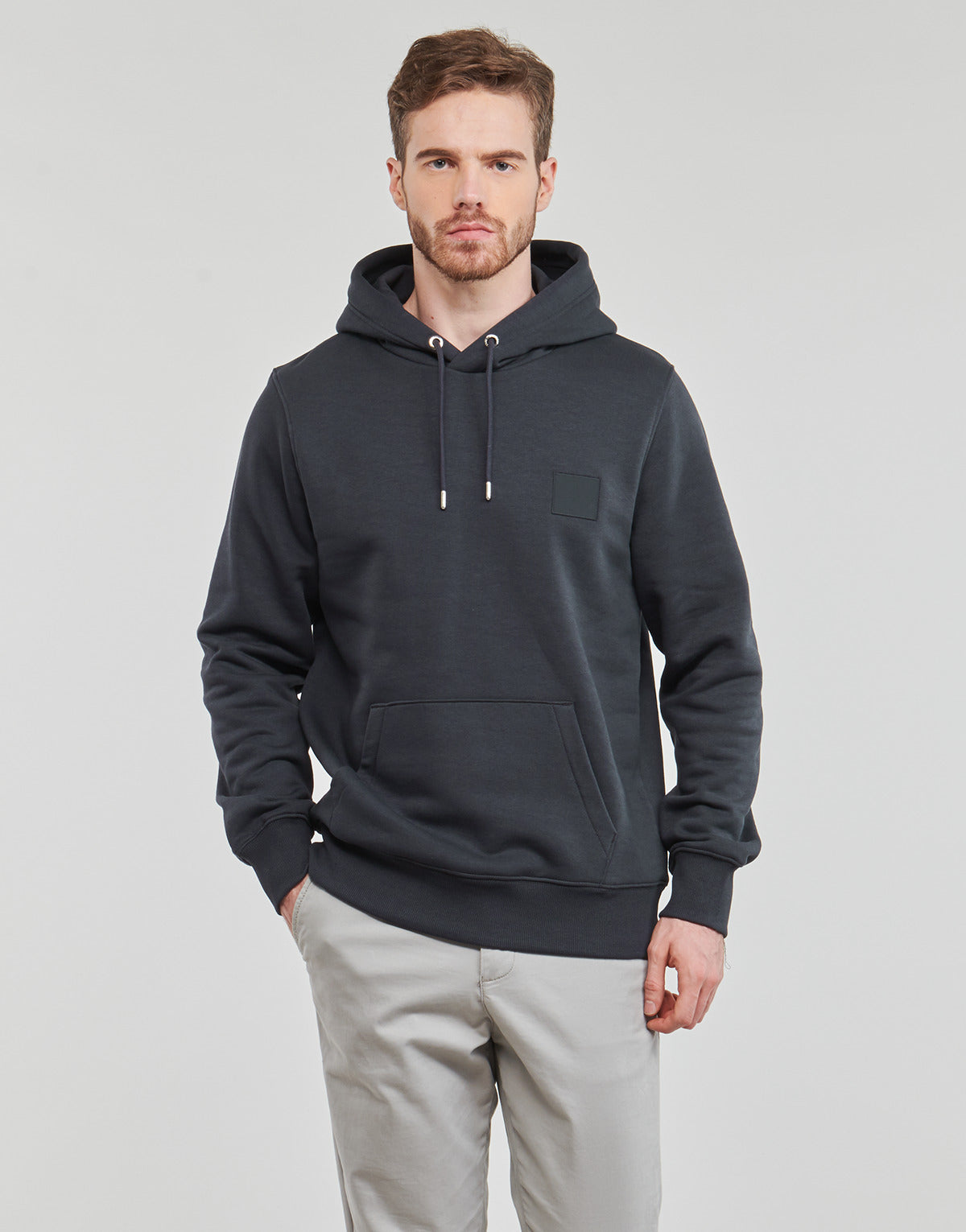 Felpa Uomo Gant  REG BADGE SWEAT HOODIE  Marine