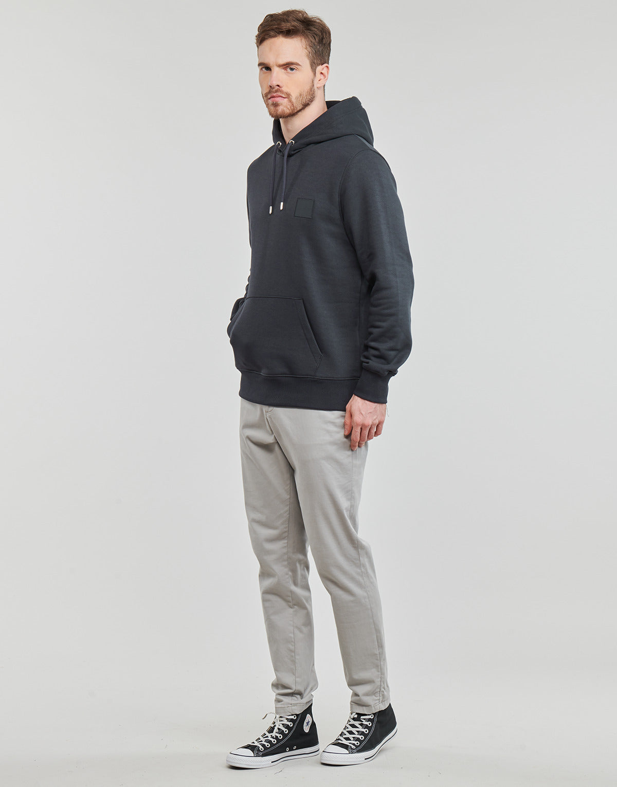 Felpa Uomo Gant  REG BADGE SWEAT HOODIE  Marine