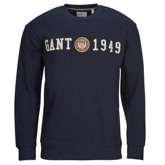 Felpa Uomo Gant  CREST C-NECK  Marine