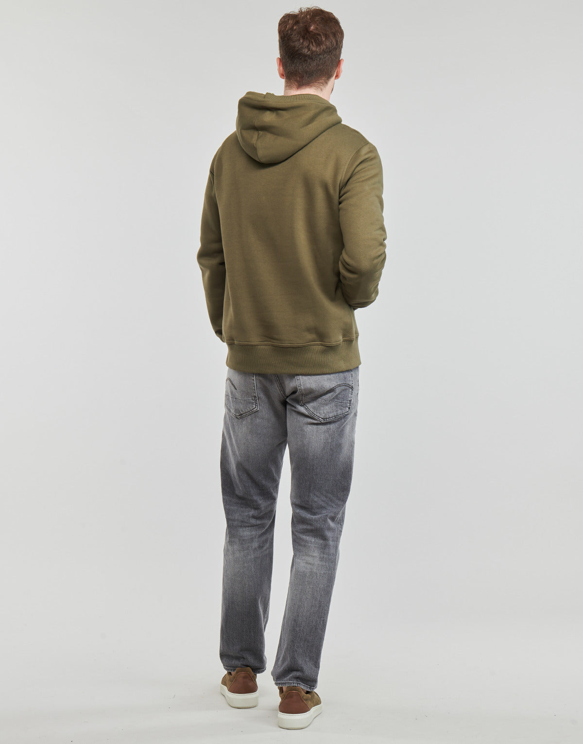 Felpa Uomo Gant  REG ARCHIVE SHIELD HOODIE  Kaki