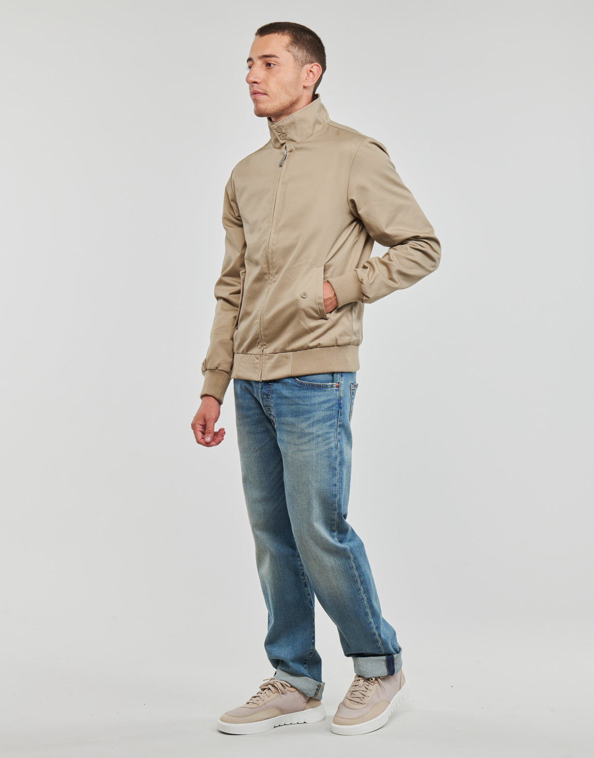 Giubbotto Uomo Harrington  HGO  Beige