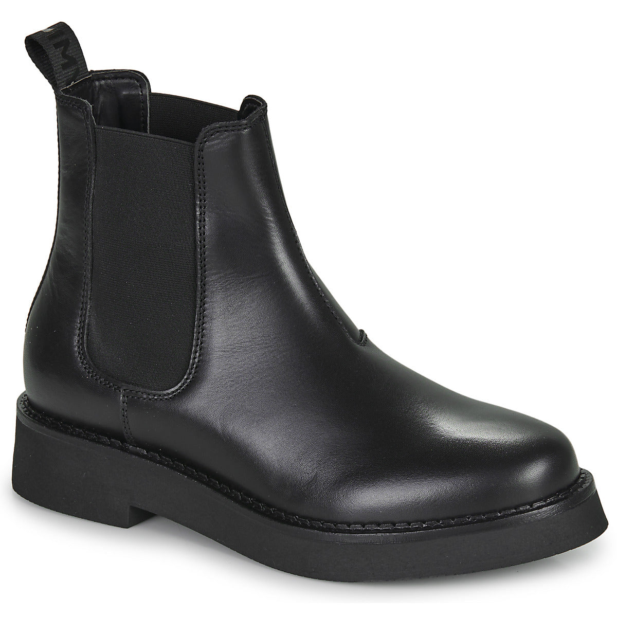 Stivaletti Donna Tommy Jeans  TJW CHELSEA FLAT BOOT  Nero