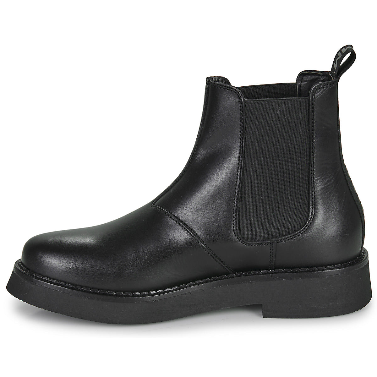 Stivaletti Donna Tommy Jeans  TJW CHELSEA FLAT BOOT  Nero