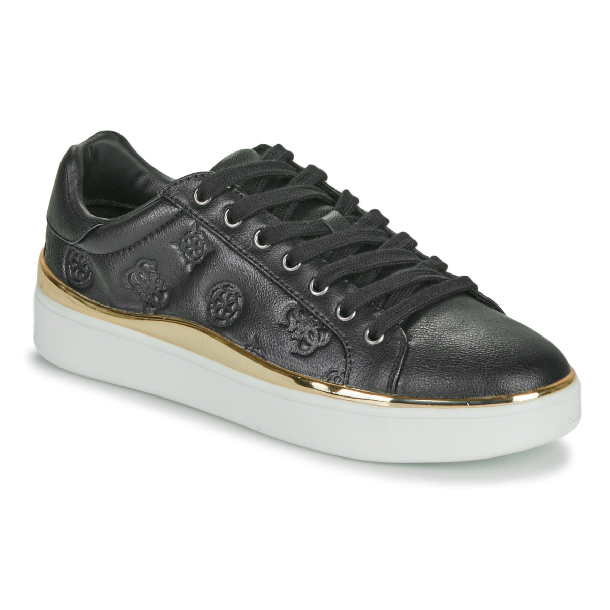 Sneakers basse Donna Guess  BONNY  Nero