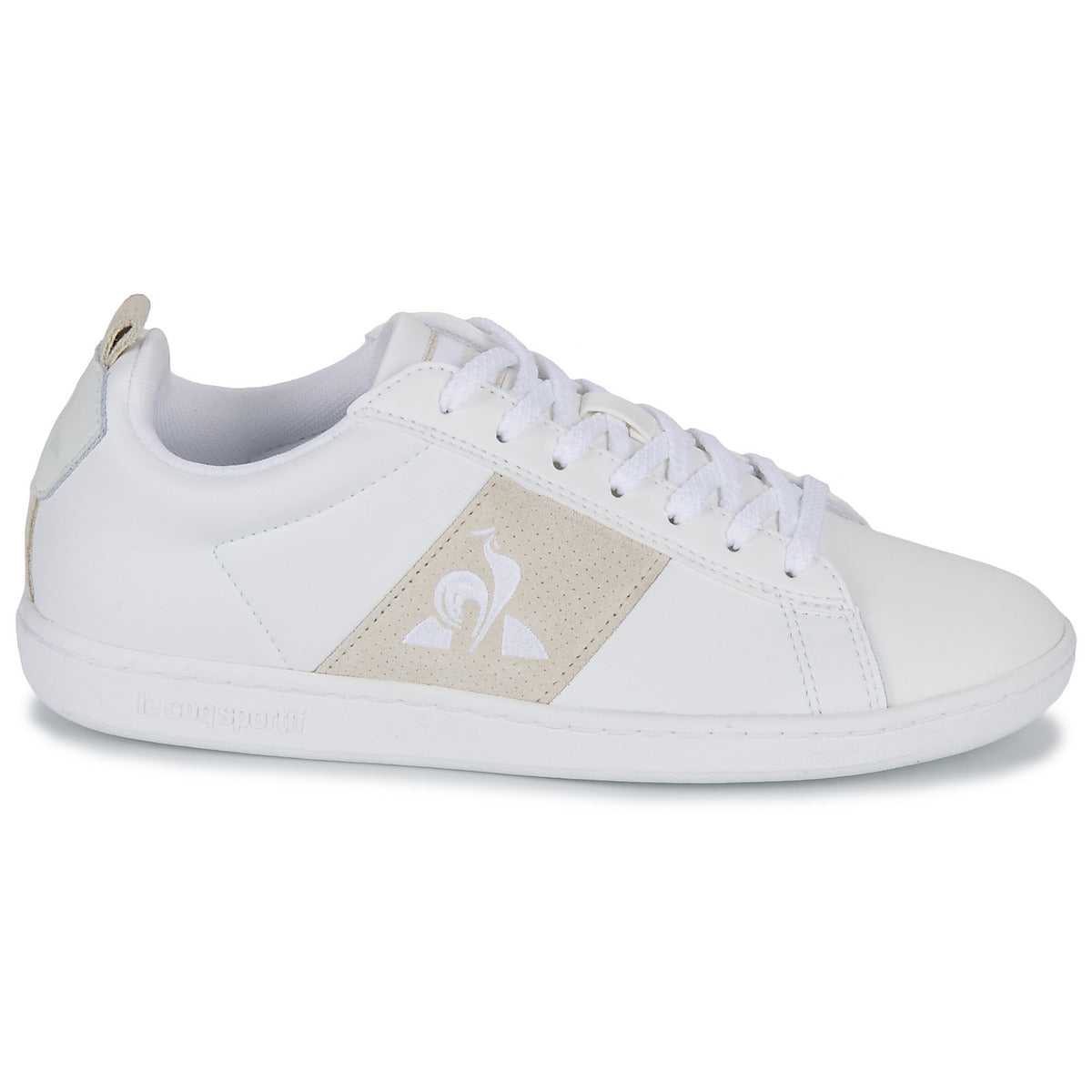 Sneakers basse Donna Le Coq Sportif  COURTCLASSIC W PREMIUM  Bianco