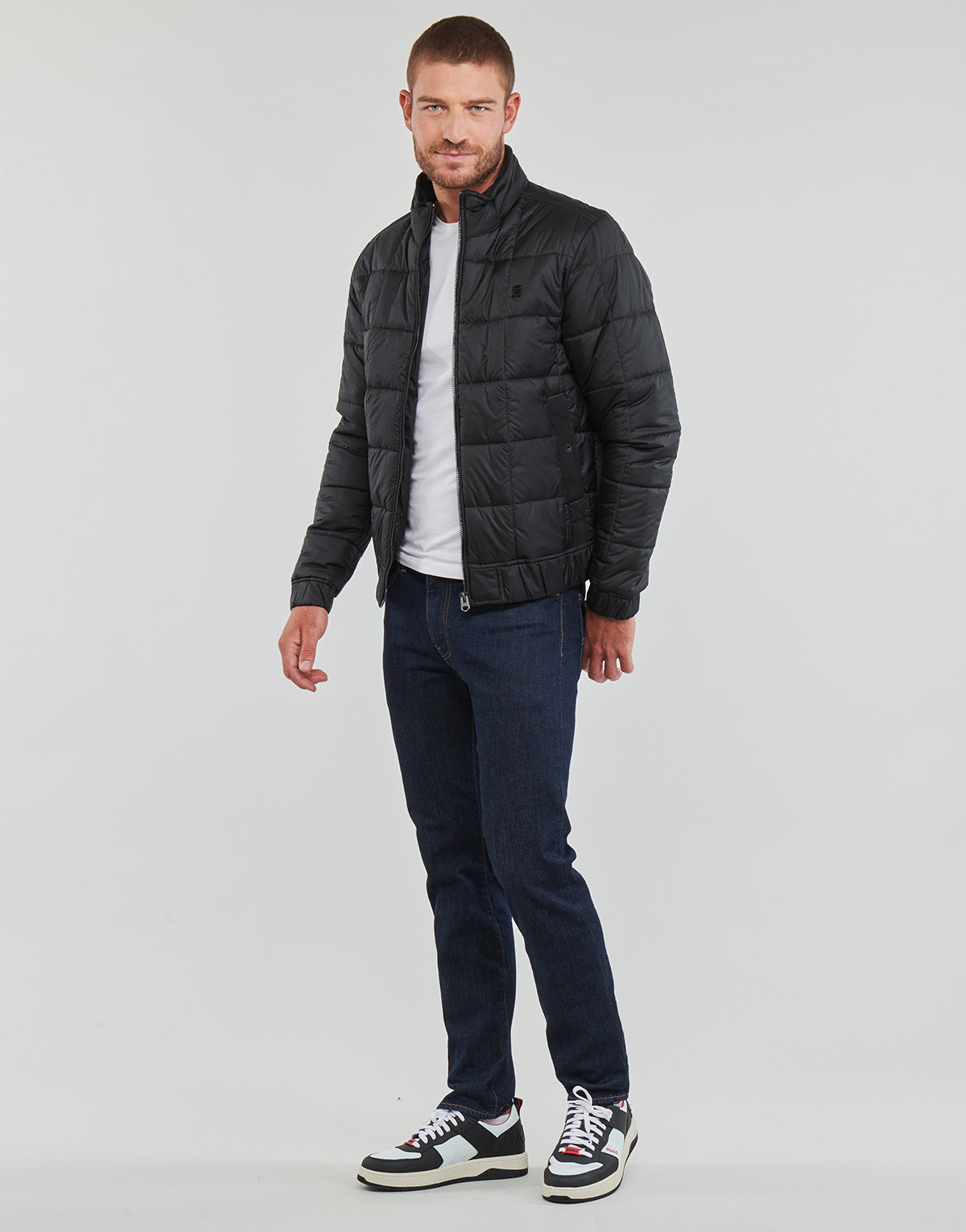 Piumino Uomo G-Star Raw  MEEFIC QUILTED JKT  Nero