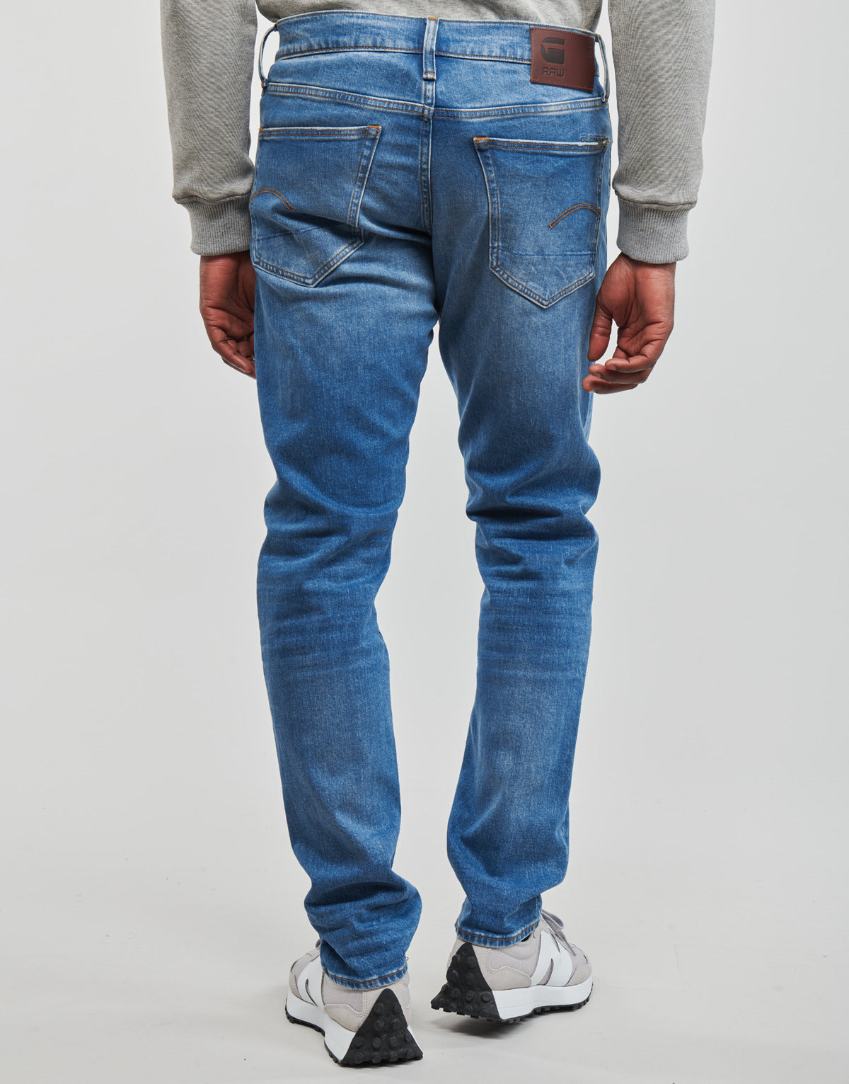 Jeans Tapered Uomo G-Star Raw  3301 REGULAR TAPERED  Blu