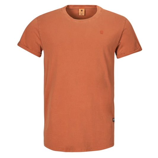 T-shirt Uomo G-Star Raw  LASH R T S\S  Arancio