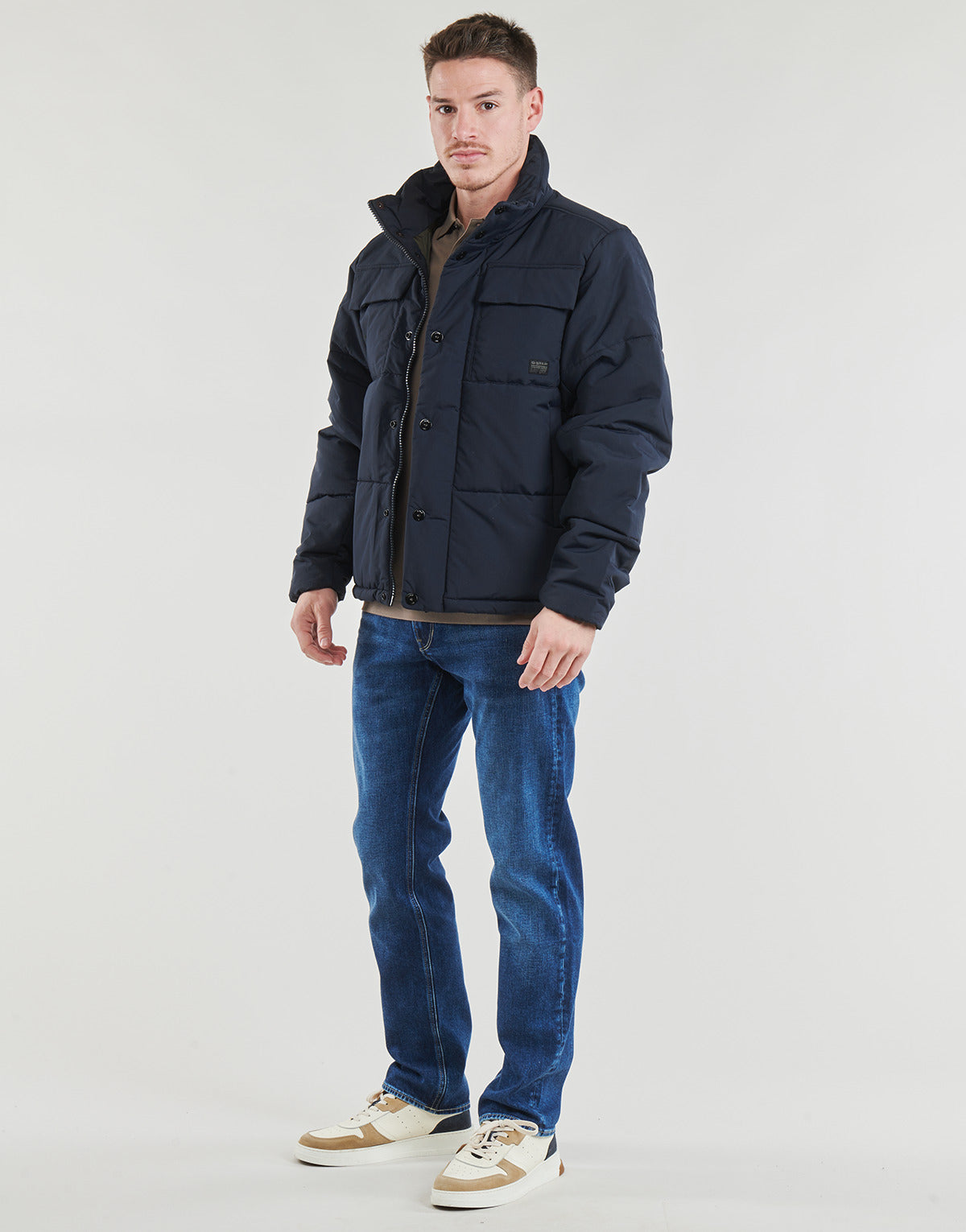 Piumino Uomo G-Star Raw  FOUNDATION PDD JKT  Marine