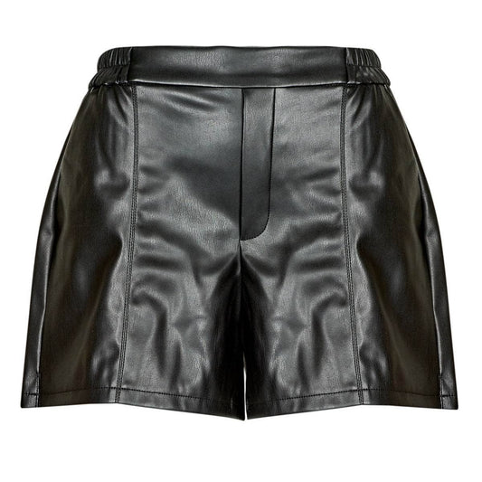 Shorts Donna Vila  VIPEN RW COATED SHORTS  Nero