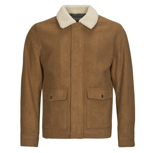 Giubbotto Uomo Jack & Jones  JJZAC WOOL JACKET  Marrone