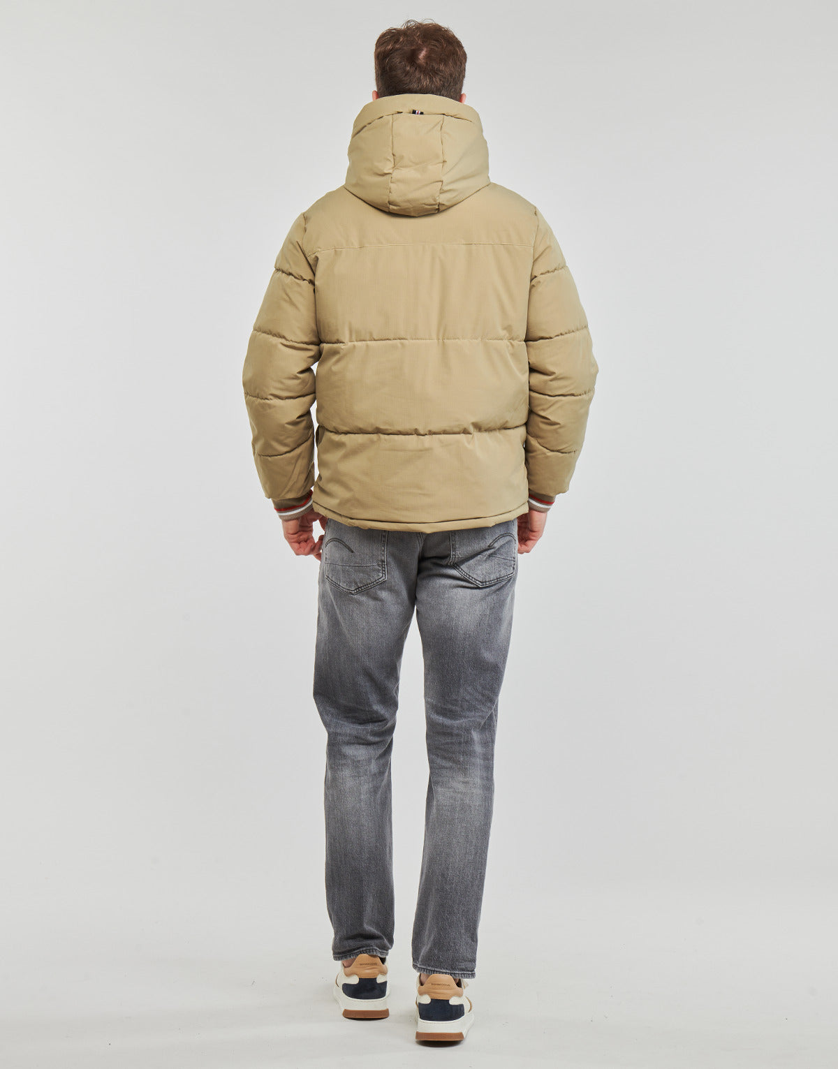 Piumino Uomo Jack & Jones  JJDAVID PUFFER JACKET  Beige