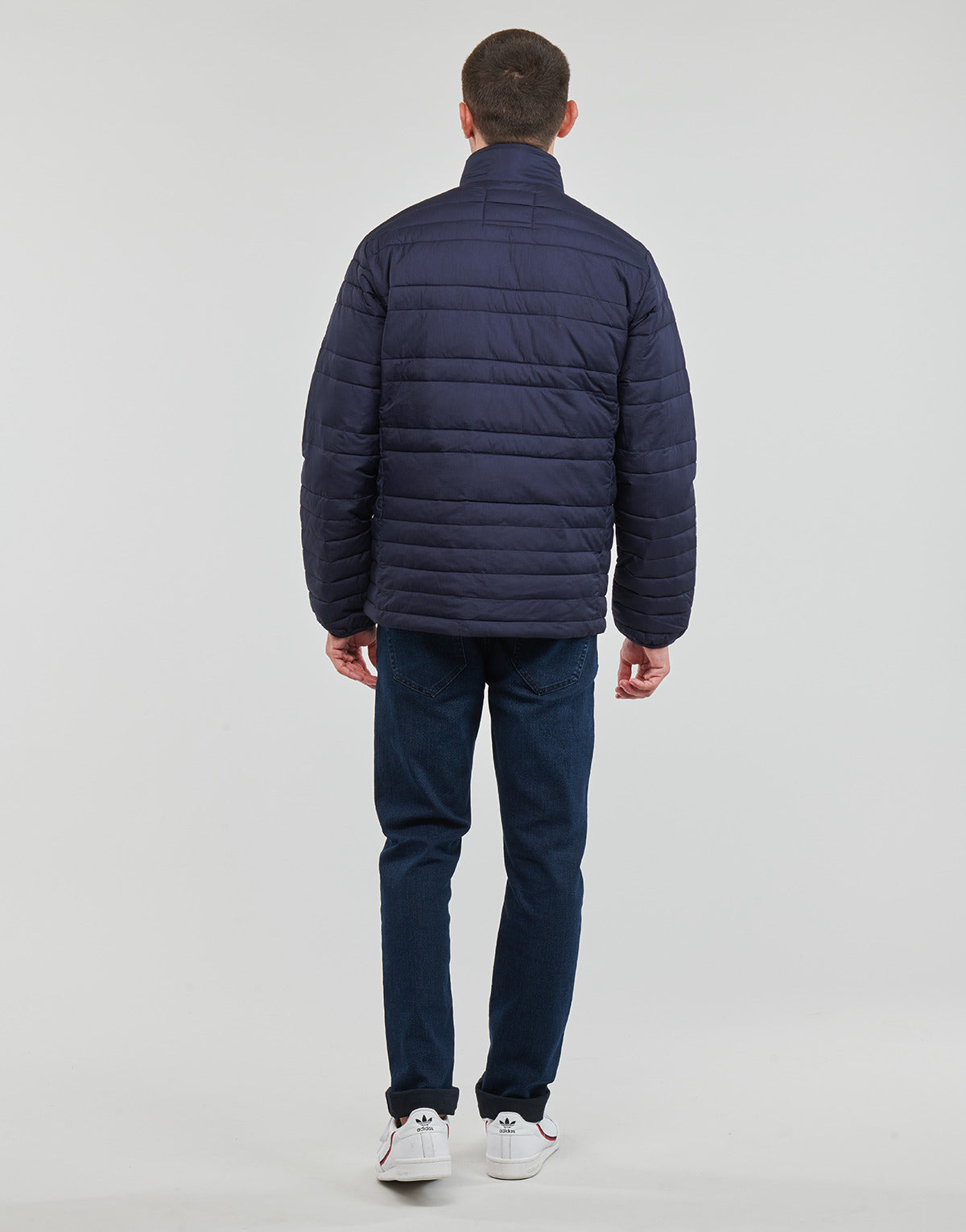 Piumino Uomo Jack & Jones  JJSANTO PUFFER JACKET  Marine