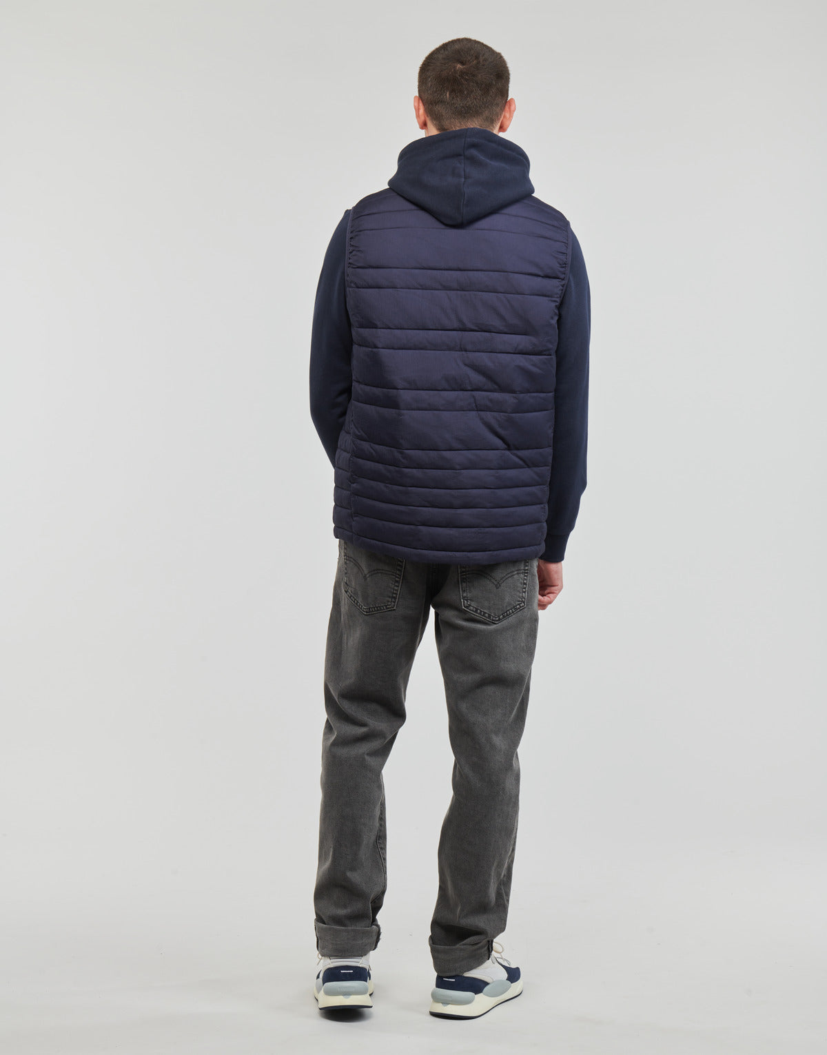 Piumino Uomo Jack & Jones  JJSANTO BODYWARMER  Marine