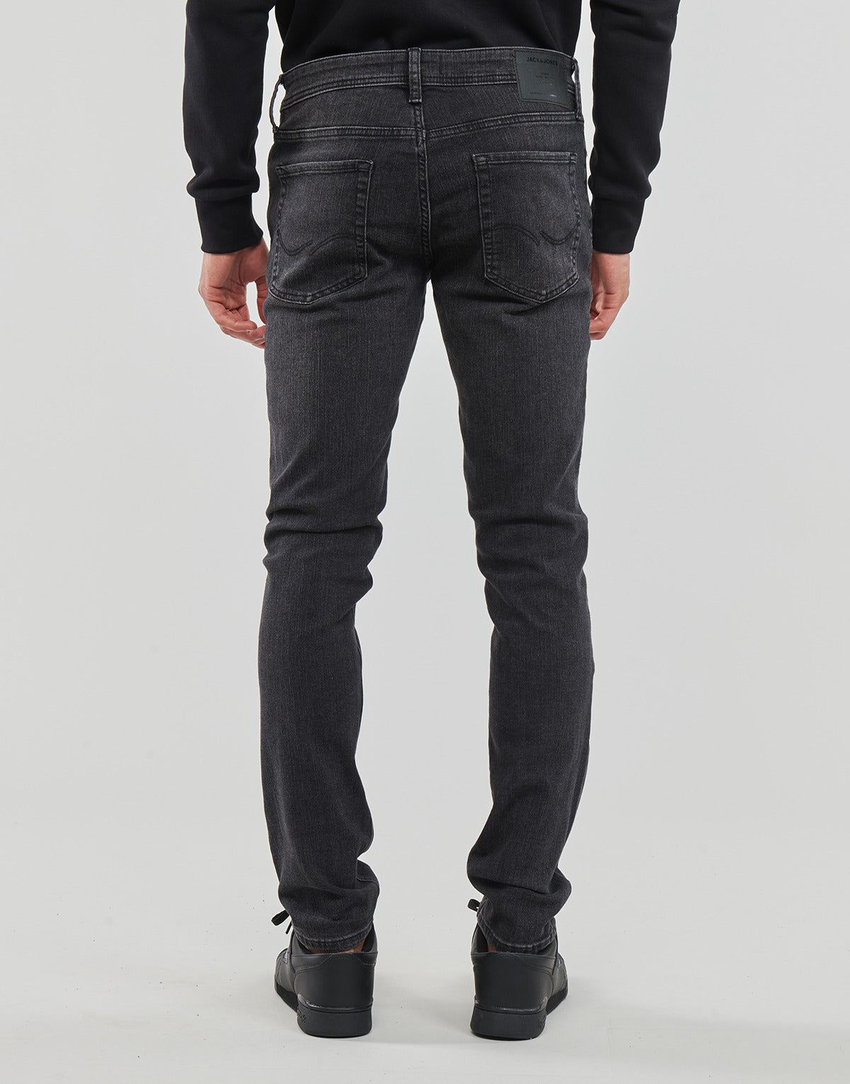 Jeans Slim Uomo Jack & Jones  JJIGLENN JJORIGINAL MF 772  Nero