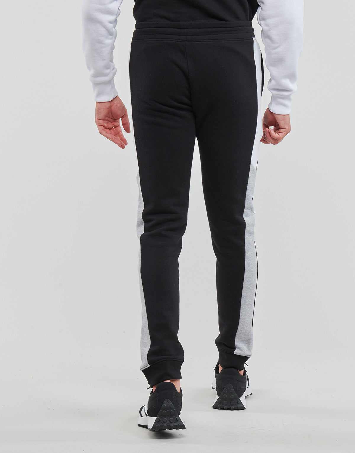 Pantaloni Sportivi Uomo Jack & Jones  JPSTWILL JJREID BLOCKING SWEAT PANT SN  Nero