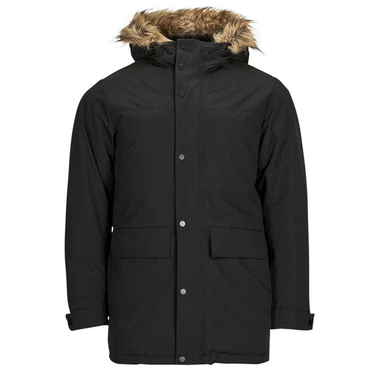 Parka Uomo Jack & Jones  JJCHAMP PARKA JACKET FUR  Nero