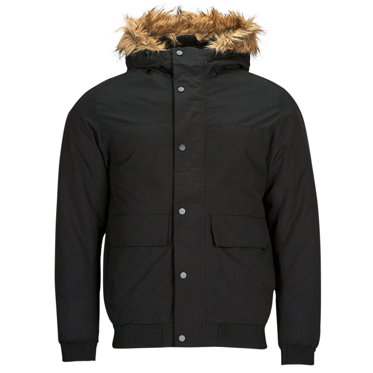 Parka Uomo Jack & Jones  JJCHAMP BOMBER JACKET FUR  Nero